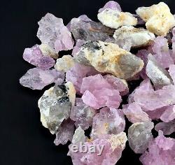 61 grammes de magnifiques pièces de rose quartz rose de Kunar, Afghanistan