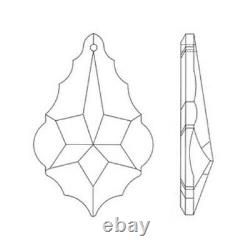 89mm Cristal Clair Asfour Cristal, Pièces De Lampe, #911, Pendéloque Cristaux