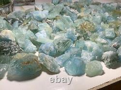 8 Kgs Jumbo Pièces Énormes Aquamarine Chunks De @afg