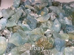 8 Kgs Jumbo Pièces Énormes Aquamarine Chunks De @afg