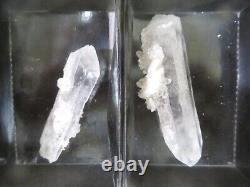 8 Pièces Pointe de Quartz Plat Mine Coleman Jessieville Arkansas