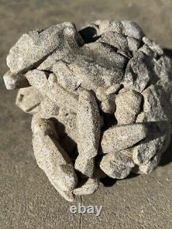 Agrégat de calcite de sable 5 livres 4 onces Pièce pour armoire R39