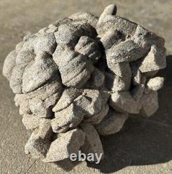 Agrégat de calcite de sable 5 livres 4 onces Pièce pour armoire R39