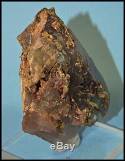 Ajoite, Kaolinite, Hématite, Epidote Old Piece, # 5 Arbre Musina, Afrique Du Sud