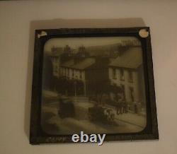 Antique Diapositive Magique De Lanterne Gipsy Hill C1900 Photo London Near Crystal Palace