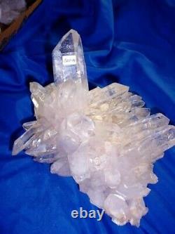Arkansas Cluster Cristal Quartz - Pièce Collier Creek, Pièce Collectrice Super Nice