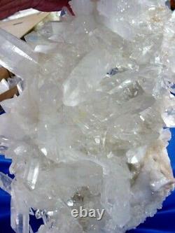 Arkansas Quartz Crystal Cluster Super Nice Pièce Collector