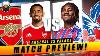Arsenal Contre Crystal Palace : Uche Devrait-il Commencer Plut&ocirc;t Que Mateta ? Aper&ccedil;u Du Match - Carabao Cup