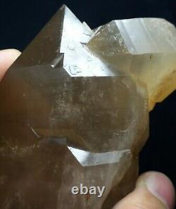 Astrophyllite Inclus Cristal Quartz D'or, Pièce Esthétique Pour La Collection- Pk