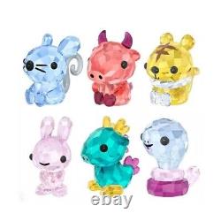 Authentique Swarovski Tout neuf 2017 Zodiacs Ensemble complet de 12 pièces