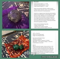 Beaucoup de cristaux naturels