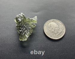 Besednice Moldavite Cristal Exactement 6 Grammes 30 Ct Pièce De Haute Qualité Forme Unique