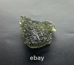 Besednice Moldavite Crystal 11.67gr/58.35ct Grande Pièce Collectrice De Haute Qualité