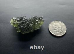 Besednice Moldavite Crystal 13.19grams/65.95ct Grande Pièce Collectrice De Haute Qualité