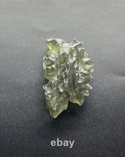 Besednice Moldavite Crystal 6.78gr/33.9ct Pièce Collectrice De Haute Qualité