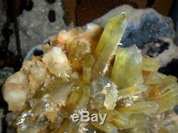 Citrine Crystal Cluster Exceptionnellement, Une Magnifique Pièce Naturelle Énorme