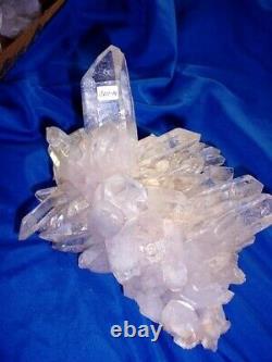 Cluster de cristaux de quartz d'Arkansas - Morceau de Collier Creek, Superbe pièce de collection