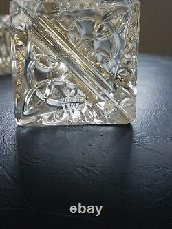 Collection de 4 pièces en cristal Waterford
