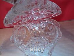 Collection de 6 pièces de cristal HOFBAUER byrds