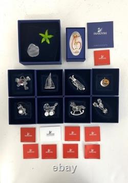 Collection de Figurines Miniatures en Cristal Swarovski 10 Pièces # 11