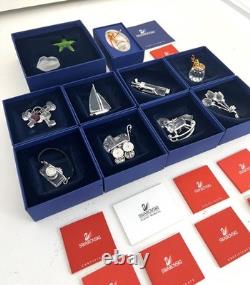 Collection de Figurines Miniatures en Cristal Swarovski 10 Pièces # 11