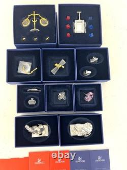 Collection de Figurines Miniatures en Cristal Swarovski 10 Pièces # 12