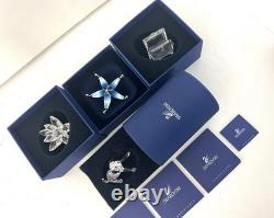 Collection de Figurines Miniatures en Cristal Swarovski 4 Pièces # 19