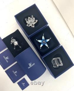 Collection de Figurines Miniatures en Cristal Swarovski 4 Pièces # 19