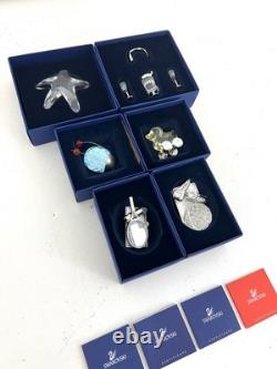 Collection de Figurines Miniatures en Cristal Swarovski 6 Pièces # 13