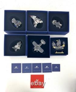 Collection de Figurines Miniatures en Cristal Swarovski 6 Pièces # 17