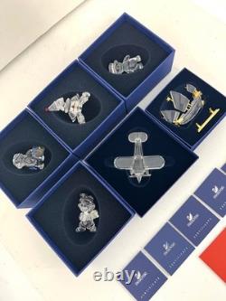 Collection de Figurines Miniatures en Cristal Swarovski 6 Pièces # 17