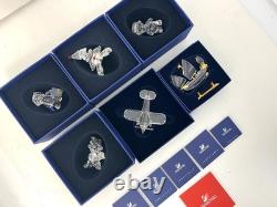 Collection de Figurines Miniatures en Cristal Swarovski 6 Pièces # 17