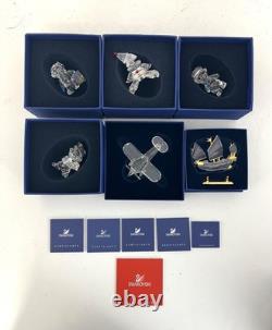 Collection de Figurines Miniatures en Cristal Swarovski 6 Pièces # 17