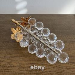Collection de Fruits Étincelants Swarovski 23 Pièce de Collection en Cristal Raisins
