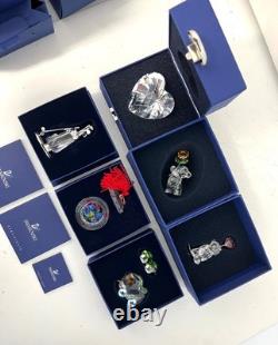 Collection de figurines miniatures en cristal Swarovski 6 pièces # 16