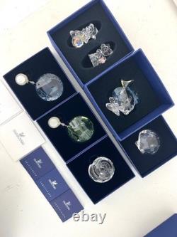Collection de figurines miniatures en cristal Swarovski 6 pièces # 21