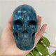 Crâne Apatite Bleu Naturel De Haute Qualité Crâne Cristal Crânes Sculpture D'art Pour Artisanat