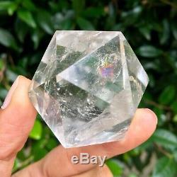 Cristal Quartz Icosahedron Lot De 3 Pièces