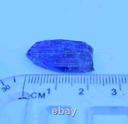 Cristal de Tanzanite Terminé Une Pièce Éblouissante Pour Collection (15ct)