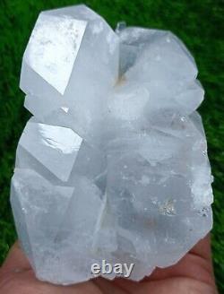 Cristal de quartz à filament de grande taille avec une formation très unique, pièce de collection #744g.