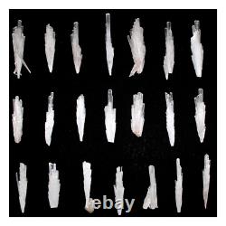 Cristaux Naturels Forme Aléatoire de Scolecite Pierre de Collection 1 Oz