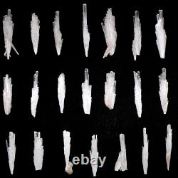 Cristaux Naturels Forme Aléatoire de Scolecite Pierre de Collection 1 Oz