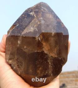 DT Quartz Fumé Cristal Avec Belle Formation Une Pièce de Collection #1222grammes