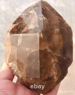 DT Quartz Fumé Cristal Avec Belle Formation Une Pièce de Collection #1222grammes