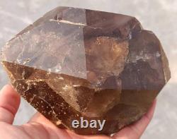 DT Quartz Fumé Cristal Avec Belle Formation Une Pièce de Collection #1222grammes