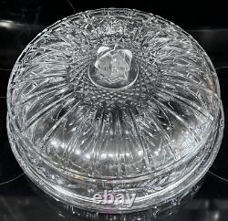 Dôme à tarte couvert en cristal Shannon par Godinger 12x7 Slovaquie