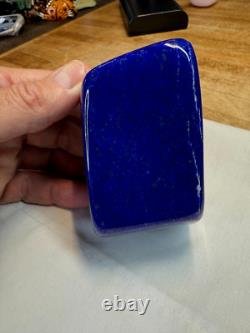 Échantillon de morceau de slab de minéral cristal précieux Lapis Lazuli 014