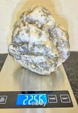 Échantillon de quartz cryptocrystallin étonnant