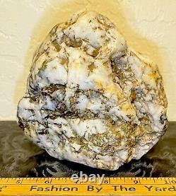 Échantillon de quartz cryptocrystallin étonnant