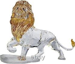 Ensemble complet de six figurines Disney 'Le Roi Lion' en cristal Swarovski 2010